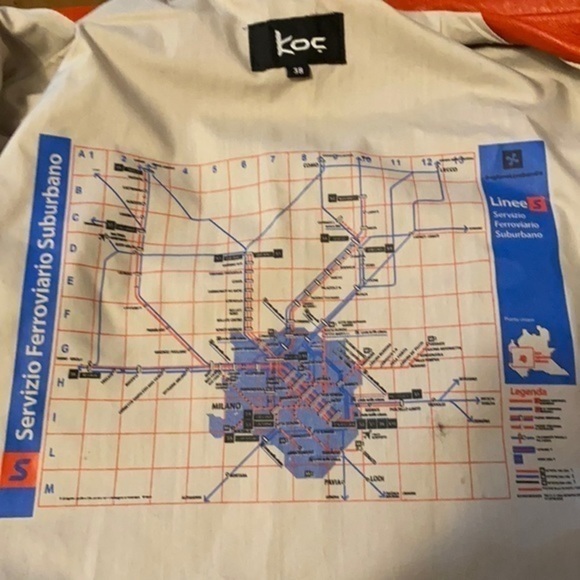 Italian made Designer genuine leather buttoned jacket - Picture 7 of 10